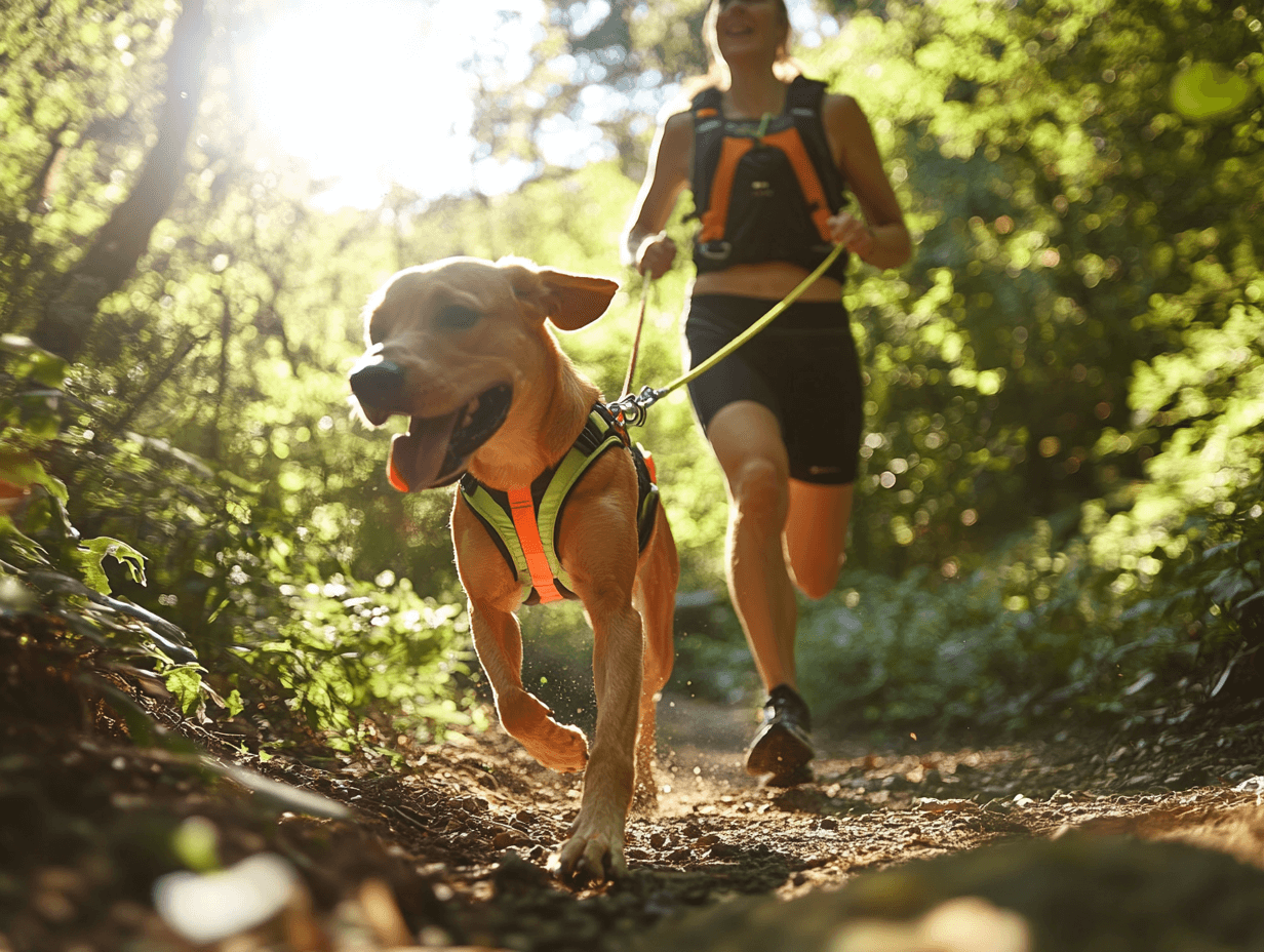 Quel harnais de canicross choisir pour courir en toute sécurité avec